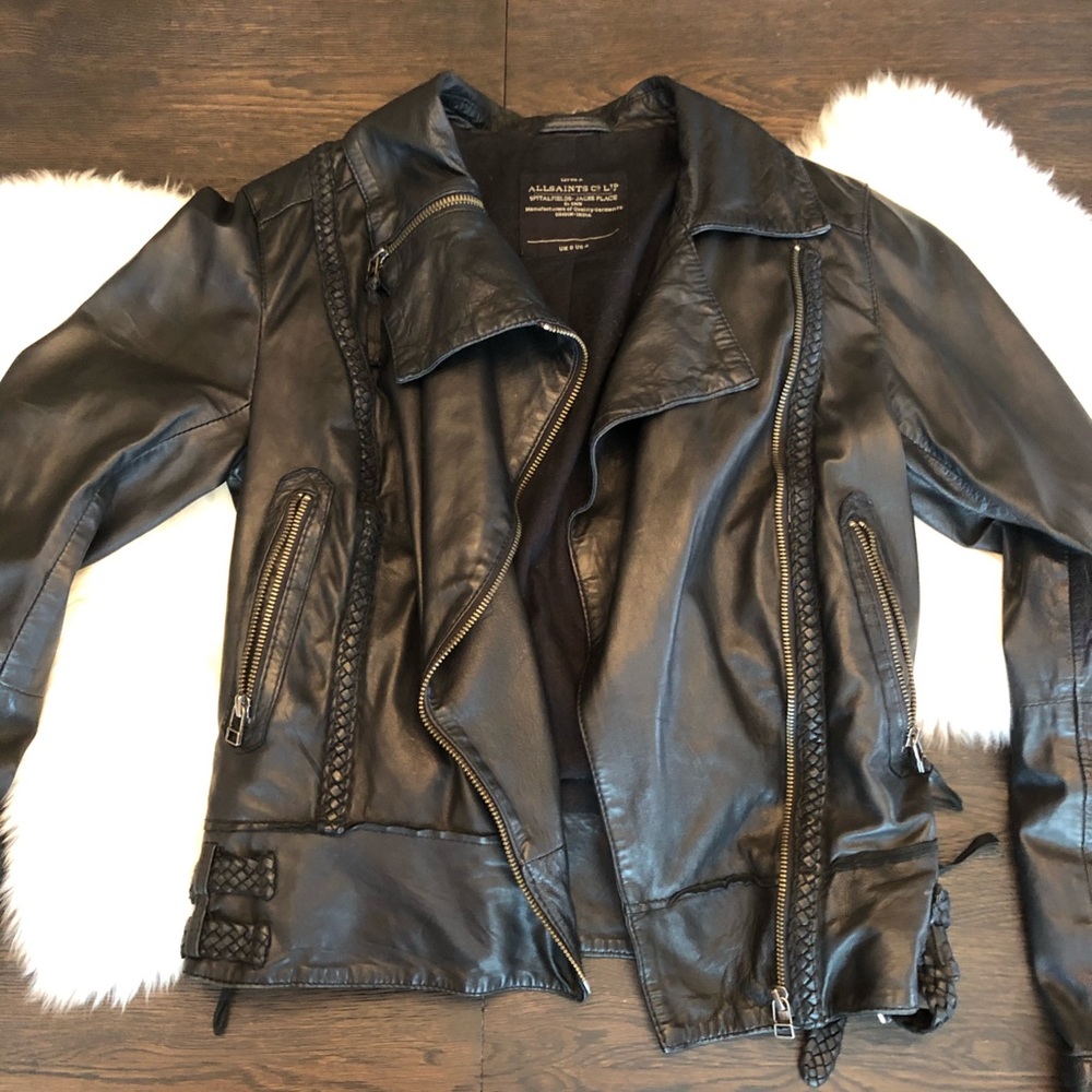 All Saints Leather Jacket